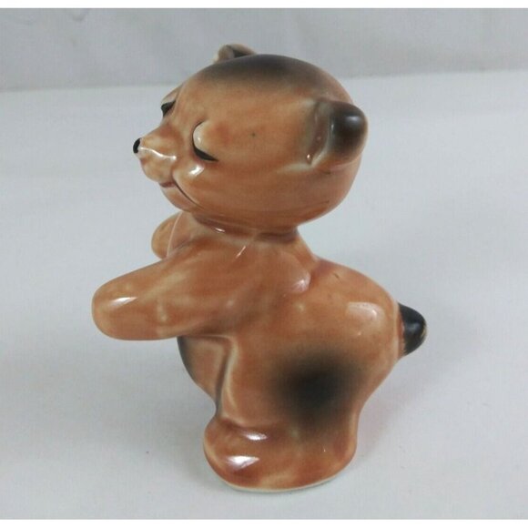 Vintage Van Tellingen Hugging Dancing Bear 3.5" Salt & Pepper Shakers - Picture 14 of 16
